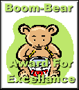 Boom Bear Award